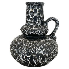 Seltene mehrfarbige super Fat Lava-Keramikvase „402-21“ von Jopeko, Deutschland, 1970er Jahre