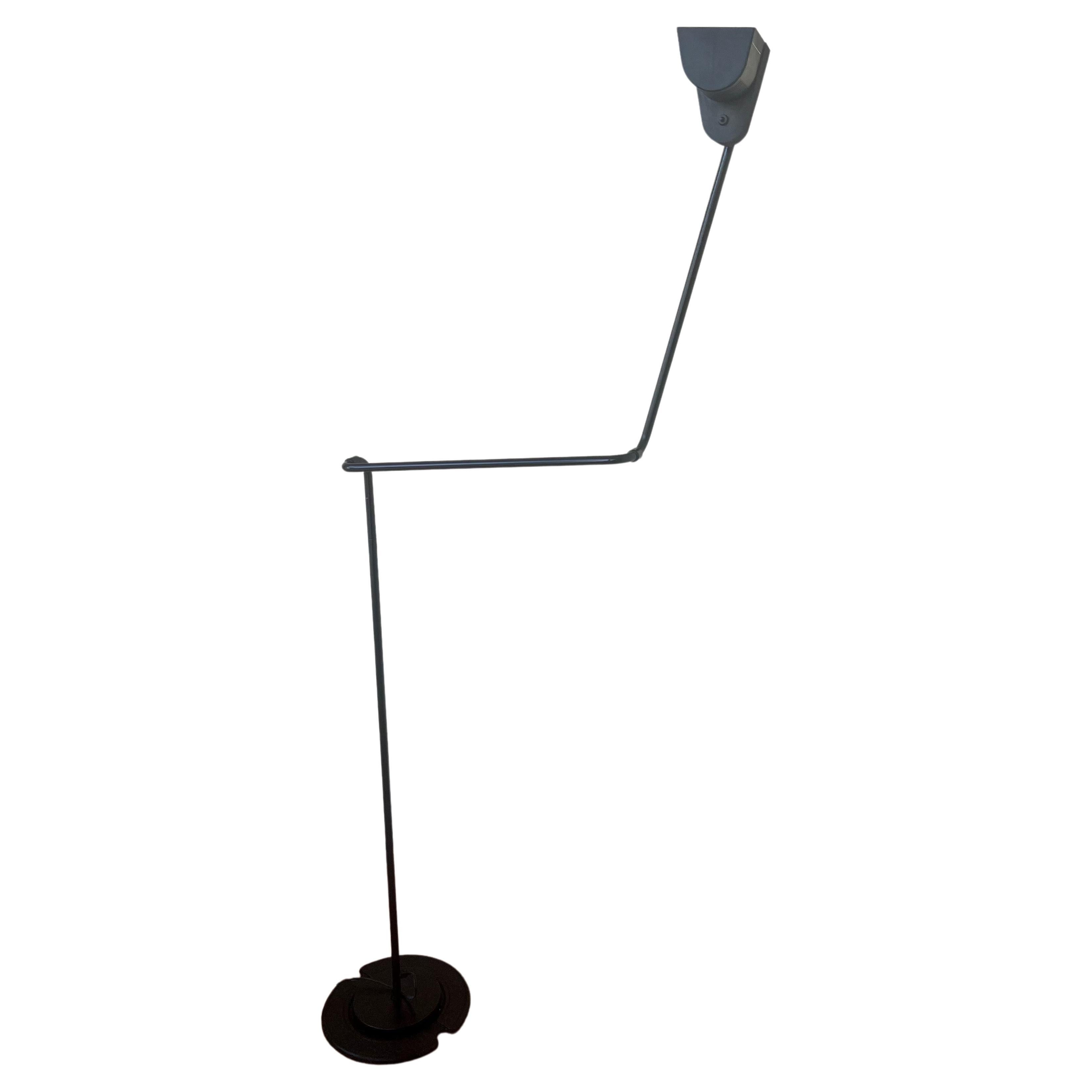 Japanese Rare Multidirectional Floor Clip Lamp by Hannes Wettstein for Belux For Sale