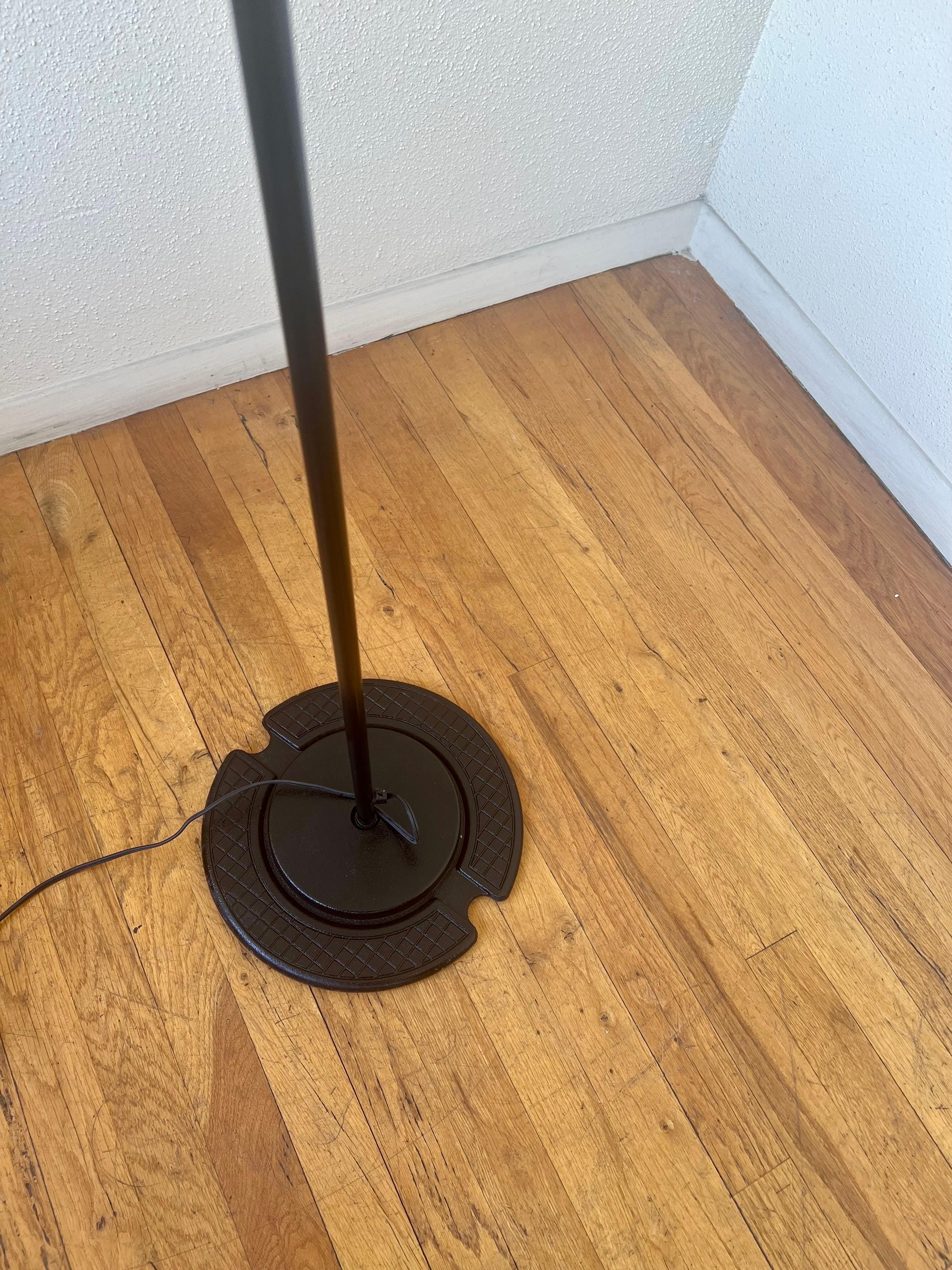 Rare Multidirectional Floor Clip Lamp by Hannes Wettstein for Belux In Excellent Condition For Sale In San Diego, CA