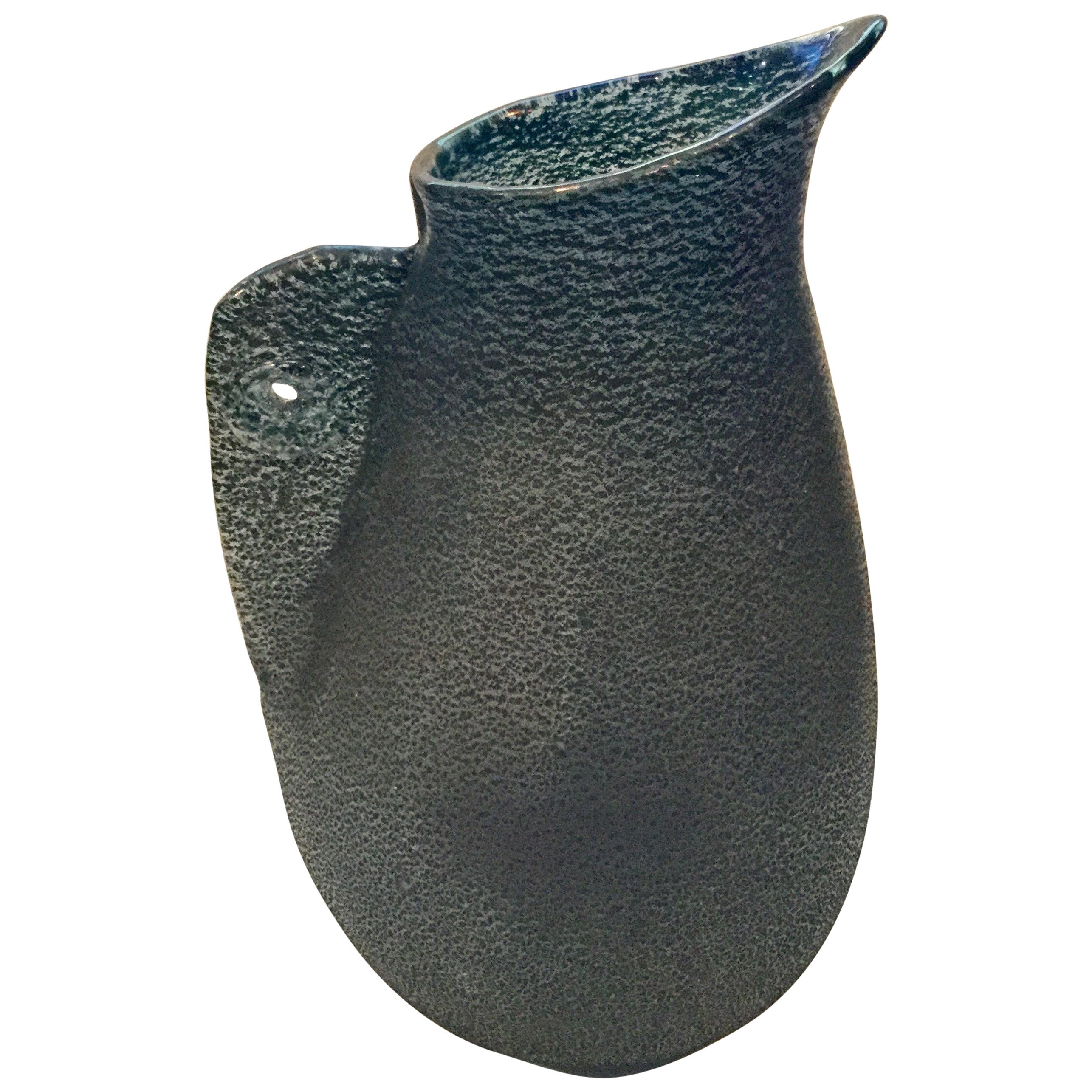 Rare Murano Barbarico Vase Designed by Ercole Barovier for Barovier and Toso For Sale