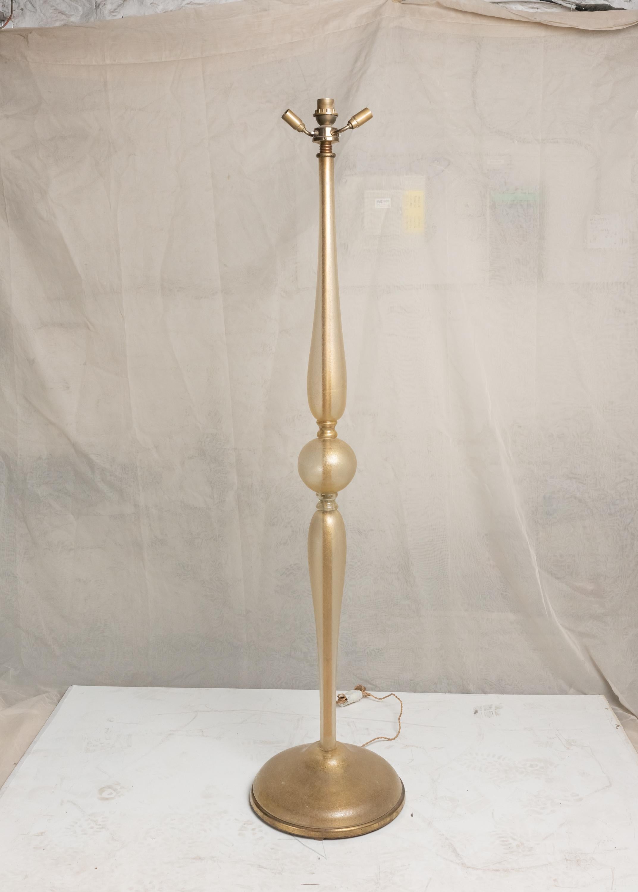 blown glass floor lamps