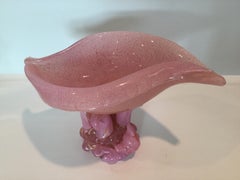 Rare Murano Floating Shell designed by Ercole Barovier for Barovier and Toso