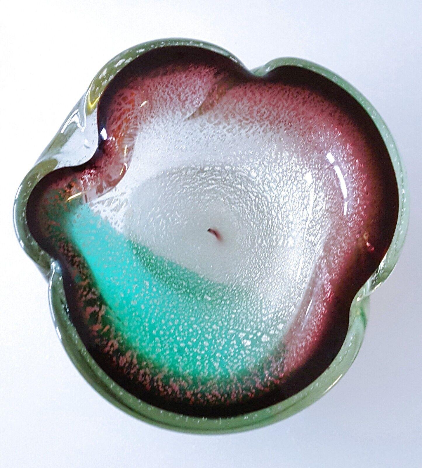 Seltene Murano-Glasschale von Giulio Radi für A.V.e.M. - Atemberaubend! (Sonstiges) im Angebot