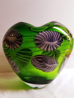 A.Ve.M incantate murrine by Luciano Ferro& Anzolo Fuga large murano vase
