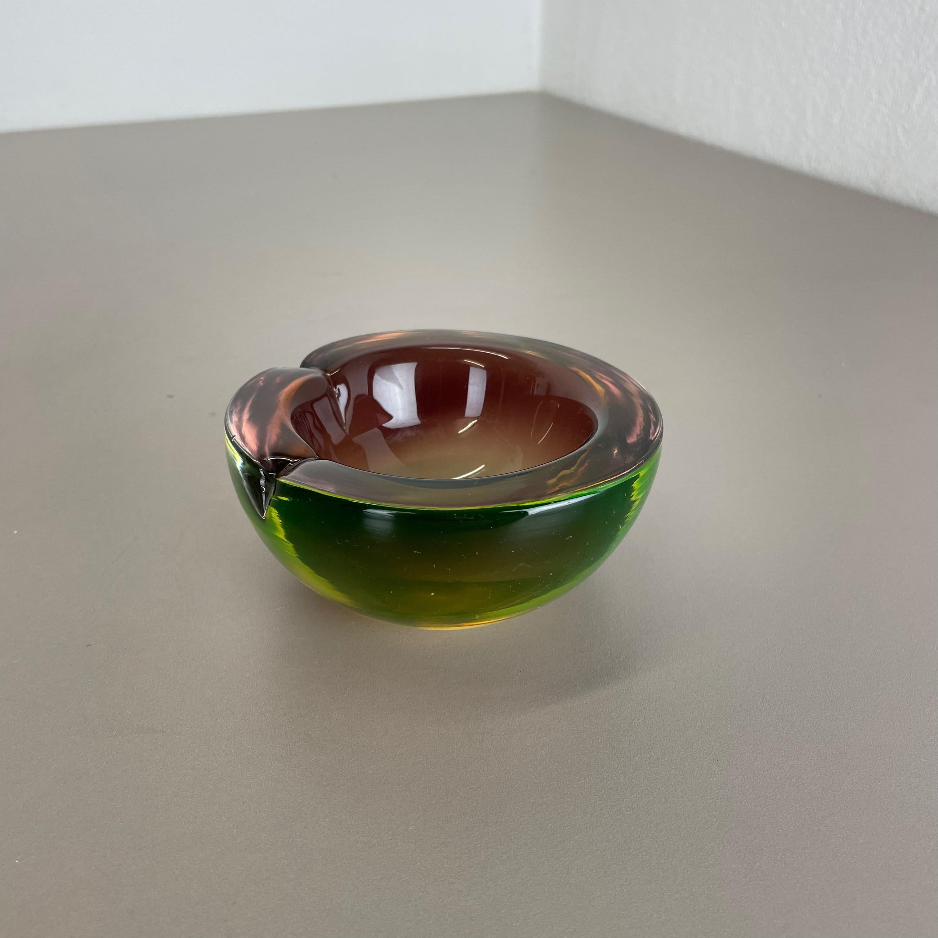 murano glass ashtrays