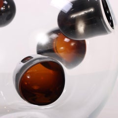 Rare Murano Glass Vase by Vistosi