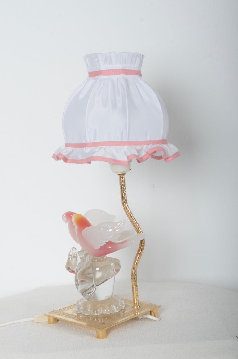 Rare Murano Table Lamp In Excellent Condition For Sale In Vienna, AT