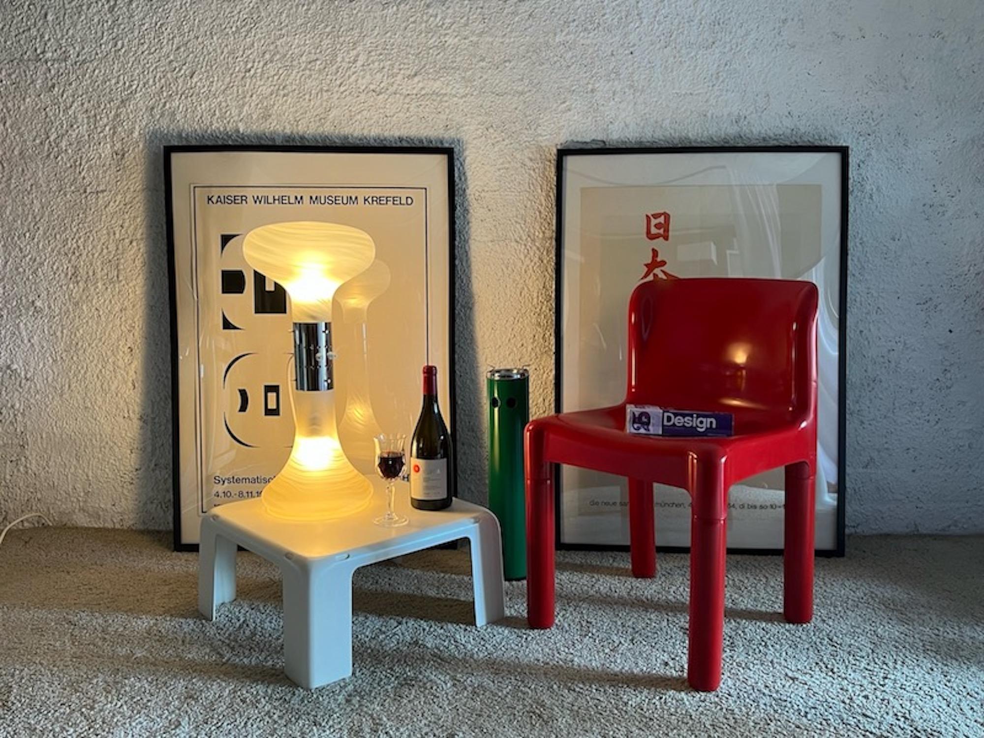Mid-Century Modern Rare Murano Table Lamp 'Numerati' Nason Mazzega, 1970s For Sale