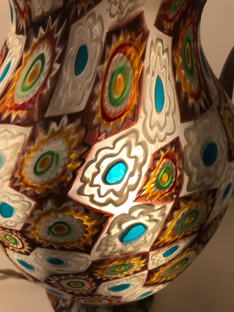 Rare and beautiful glass lamp 