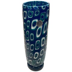 Rare Murrine Murano Cattedrale Vase by Fratelli Toso