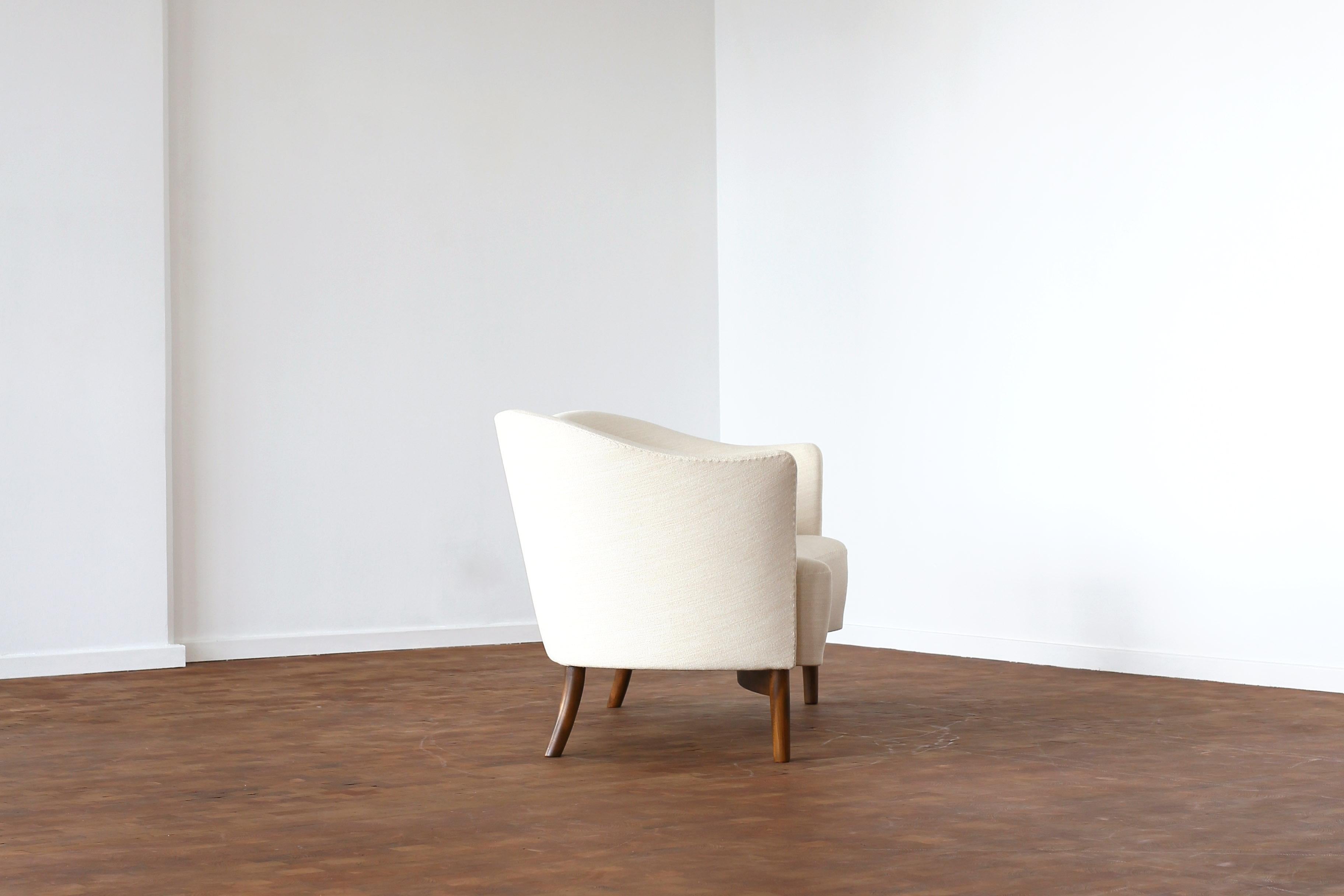 Raro sofá Nanna Ditzel, 1949 para el ebanista Knud Willadsen en Excelente estado para la venta en Copenhagen, DK