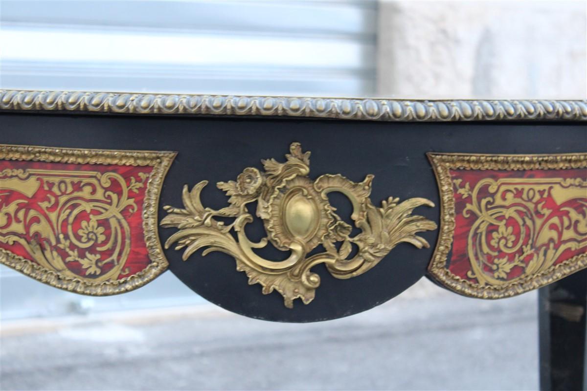 Rare Napoleon III Boulle Desk  1860 France André-Charles Boulle For Sale 4