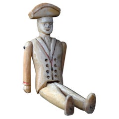 Rare Napoleonic Prisoner of War Articulated Figure