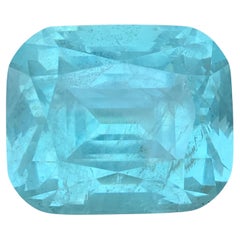 Rare Natural 147.40Ct Light Blue Aquamarine Cushion Cut Loose Collector Gemstone