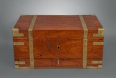 Rare Naval Campaign Tea Safe or Chest
