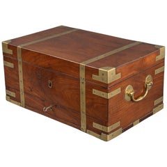 Rare Naval Campaign Tea Safe or Chest