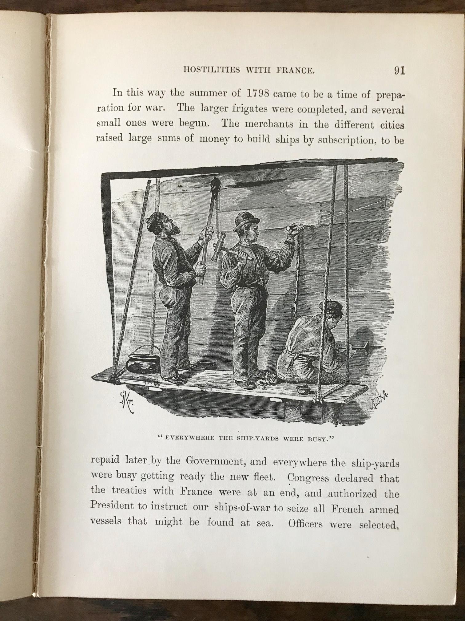 Rare Navel Book, The Boys of 1812 by James Russell Soley, Copyright 1888 For Sale 1