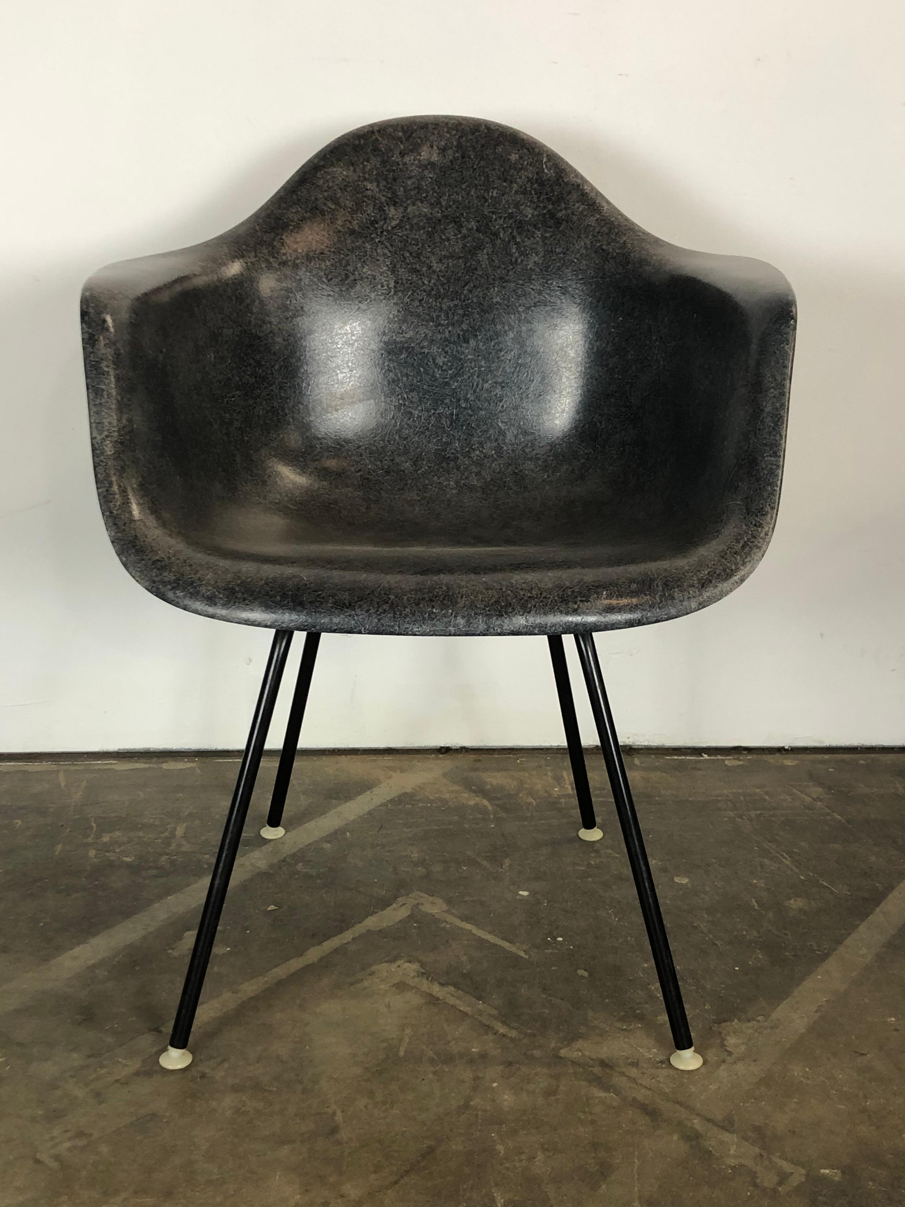 navy shell chair