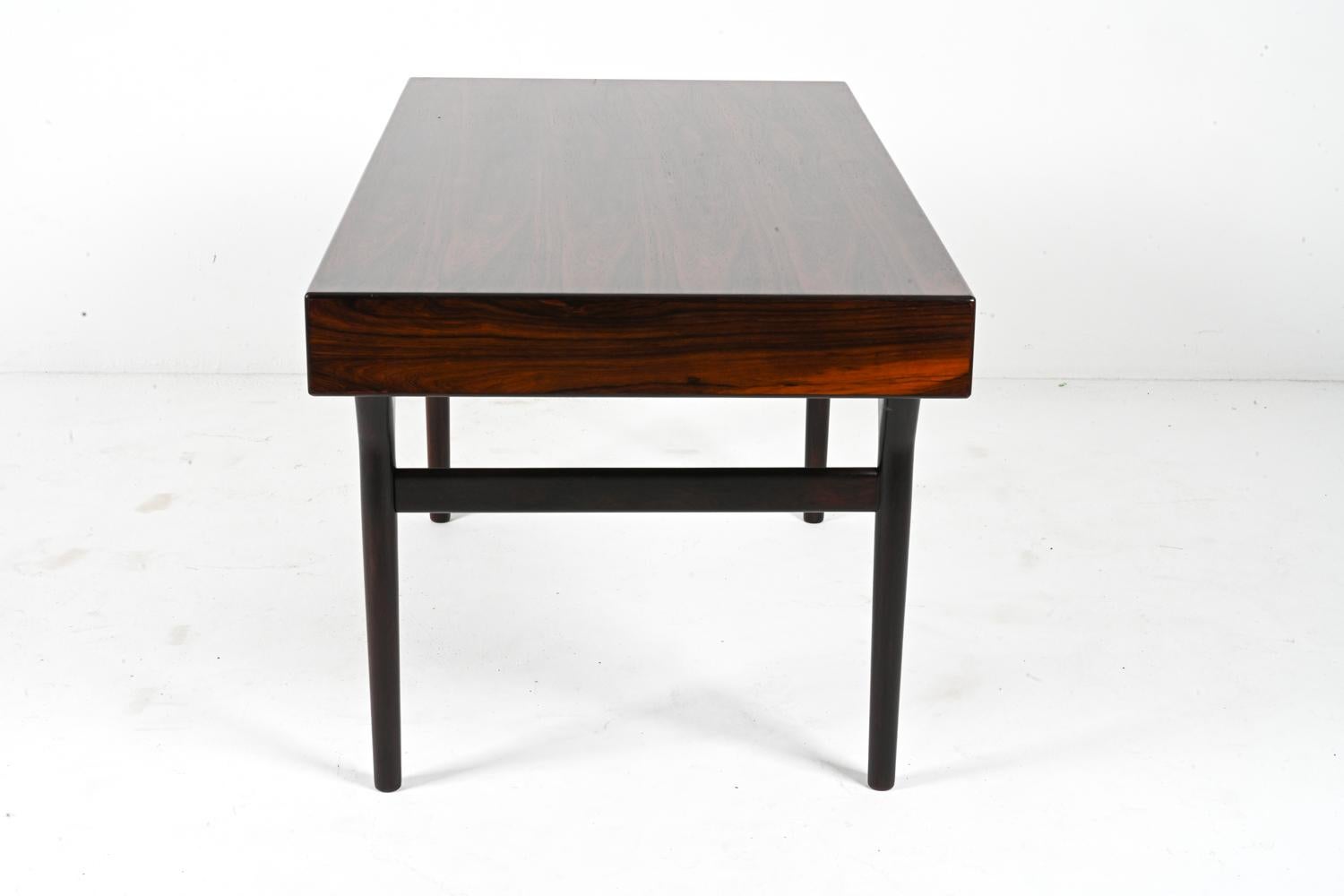 Mid-Century Modern Rare ND93 Desk in Rosewood by Nanna Ditzel for Søren Willadsen, Denmark, 1950's For Sale