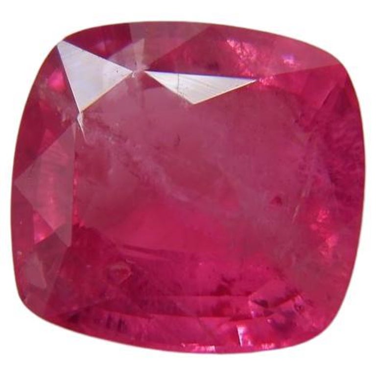 Rare: 2.38 ct Neon Hot Pink Mahenge Spinel, Designer Cut For Sale at ...