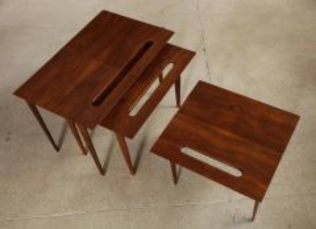 Ico Parisi Nest of Tables In Good Condition In New York, NY
