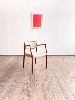 Rare Niels O. Møller Model 65 Armchair, Denmark 1968