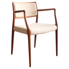 Rare Niels O. Møller Model 65 Armchair, Denmark 1968