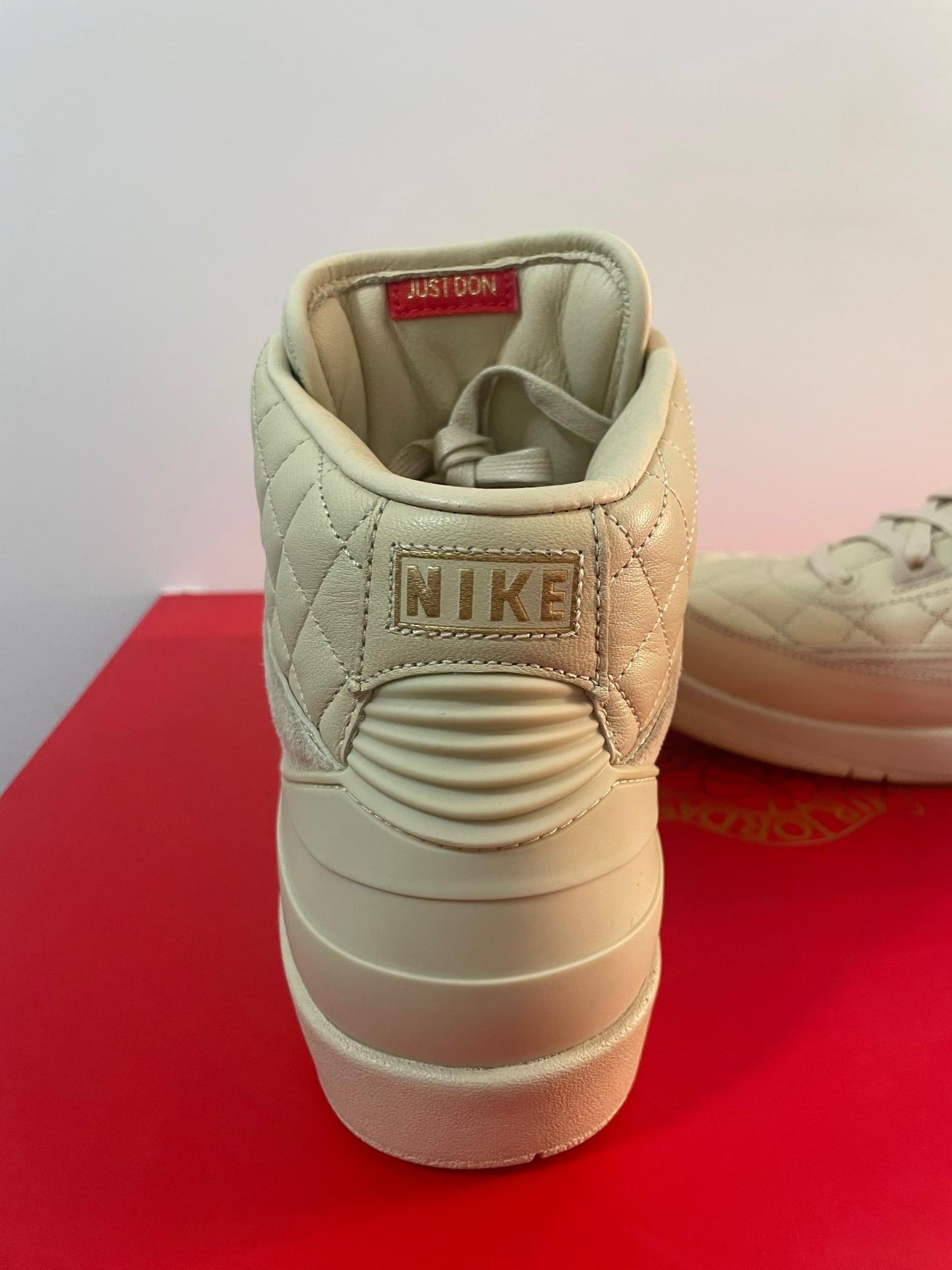 Rare Nike Shoes Just Don x Air Jordan 2 Retro “Beach” For Sale 1