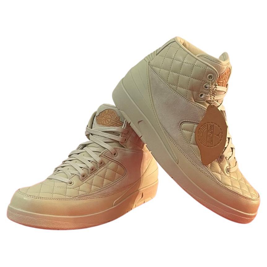 Rare Nike Shoes Just Don x Air Jordan 2 Retro “Beach” For Sale