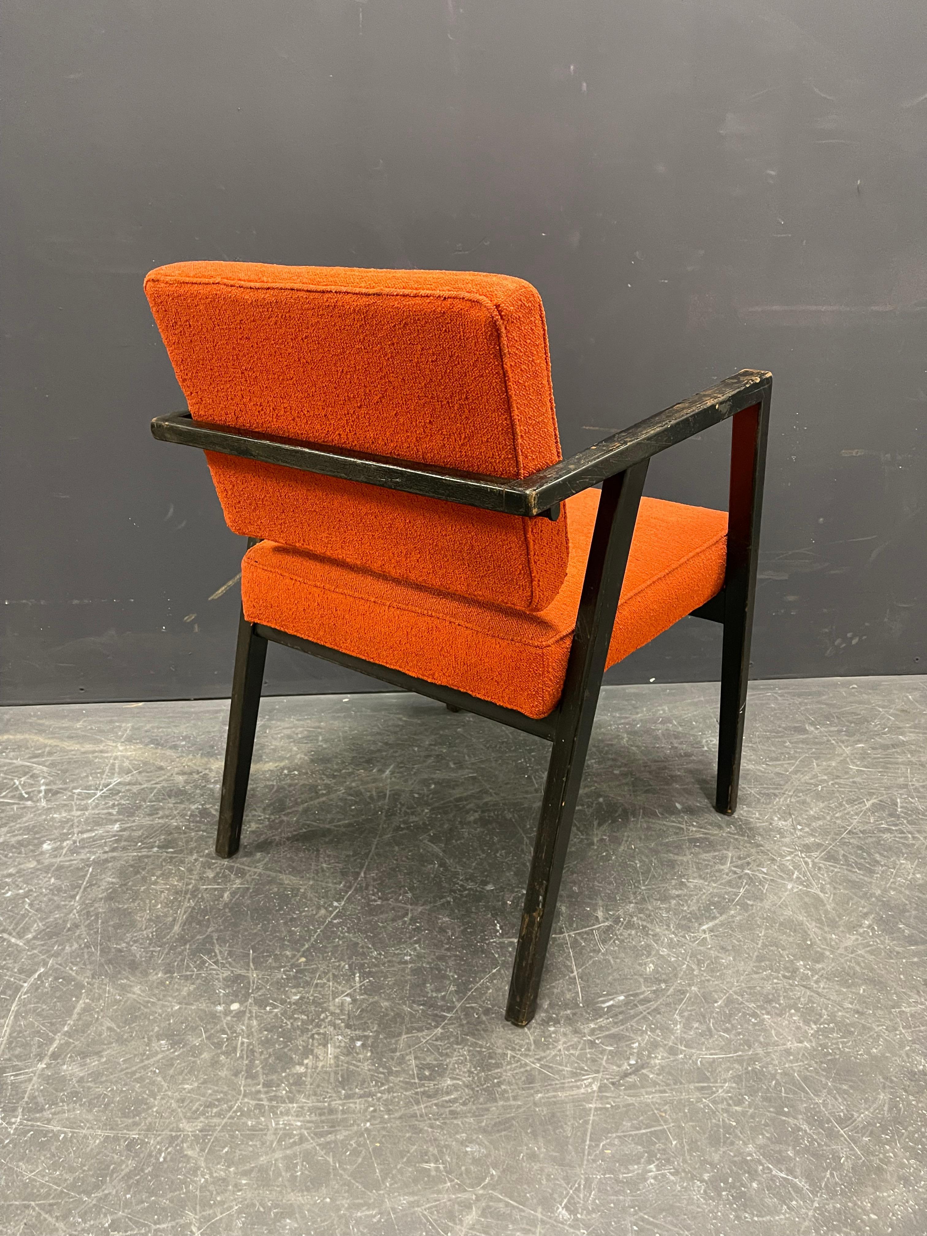 Wood Rare No. 48 Armchair by Knoll International For Sale