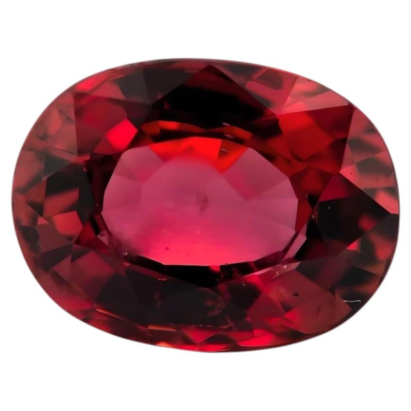 Rare No Heat Natural Mozambique Vivid Red Ruby 1.21CT GW Lab Pigeon Blood Oval