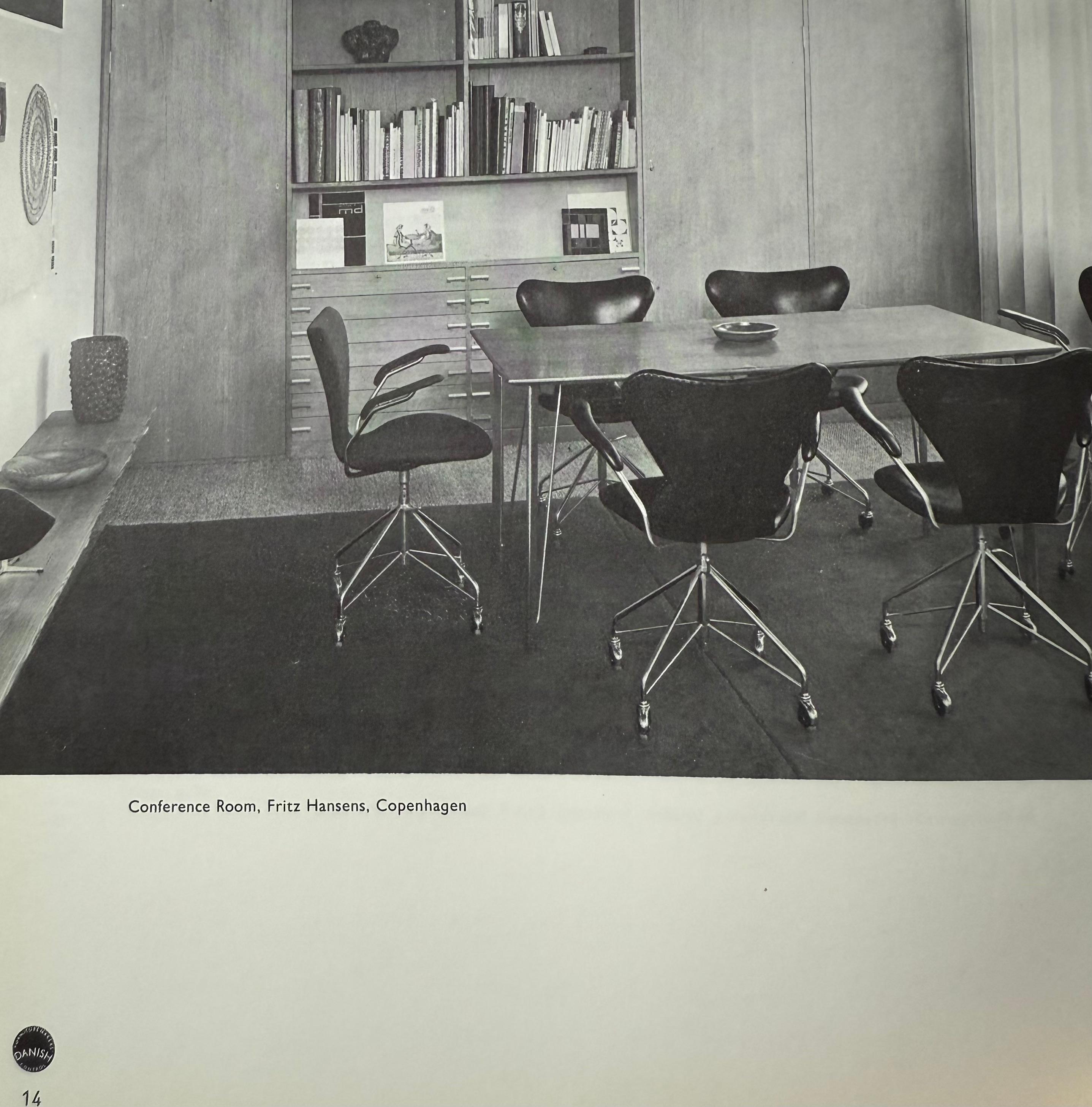 seltener nr.3605 arne jacobsen schreibtisch im Angebot 5