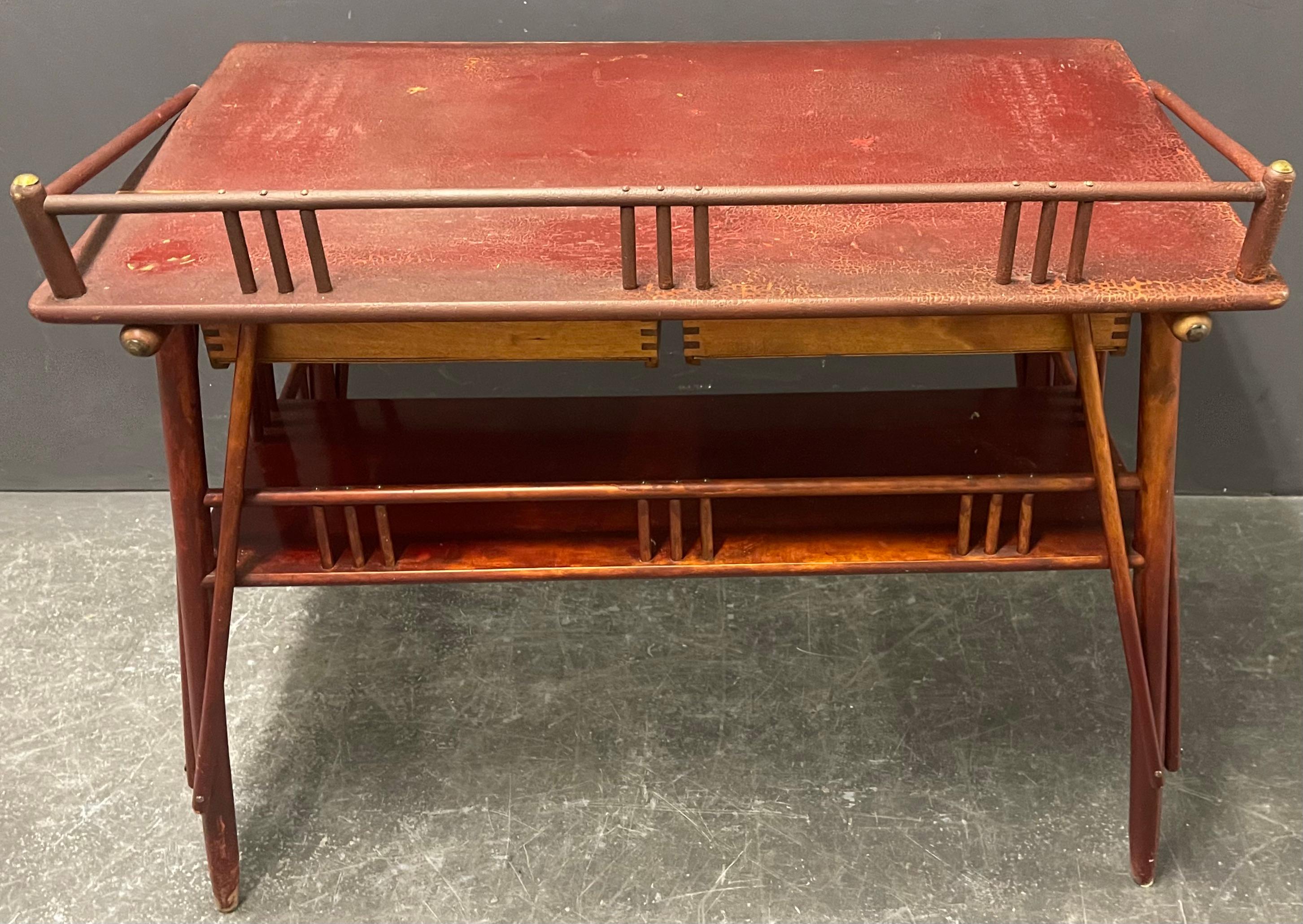 Rare No.49 Art Nouveau Desk from Finland For Sale 8