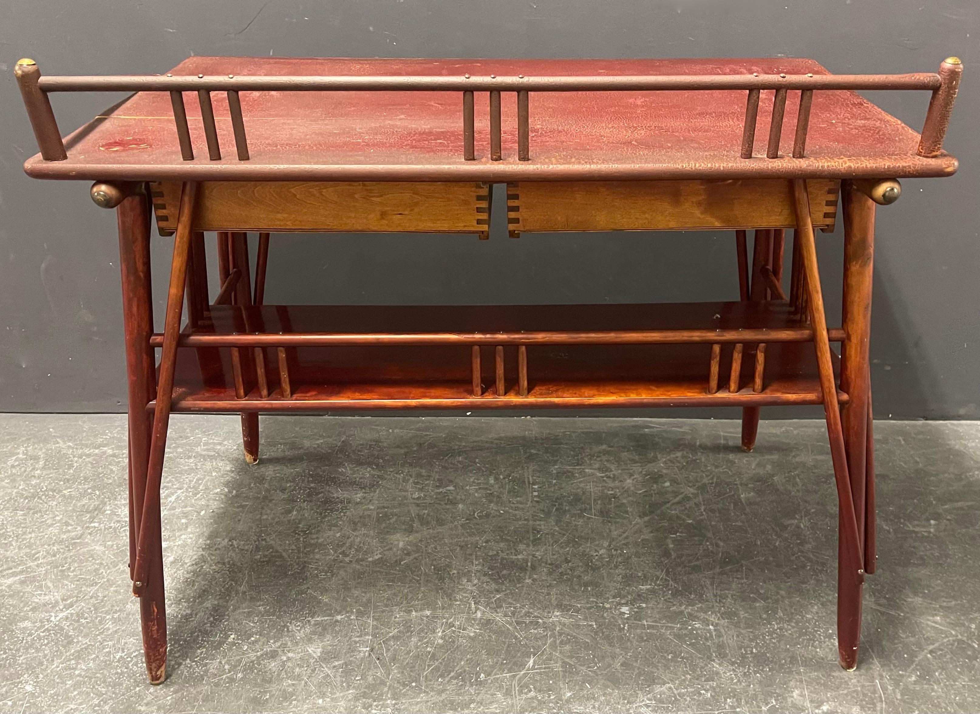 Rare No.49 Art Nouveau Desk from Finland For Sale 9