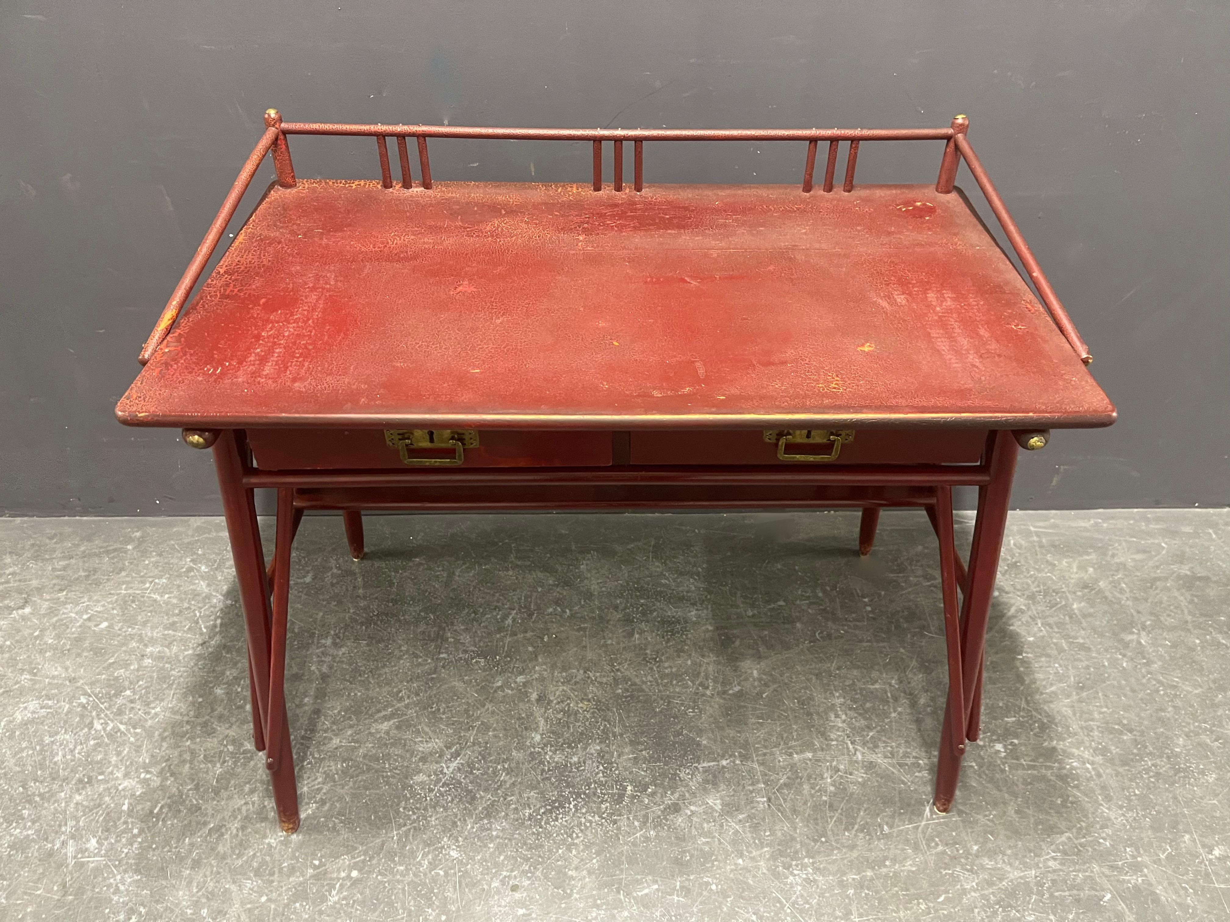 Finnish Rare No.49 Art Nouveau Desk from Finland For Sale