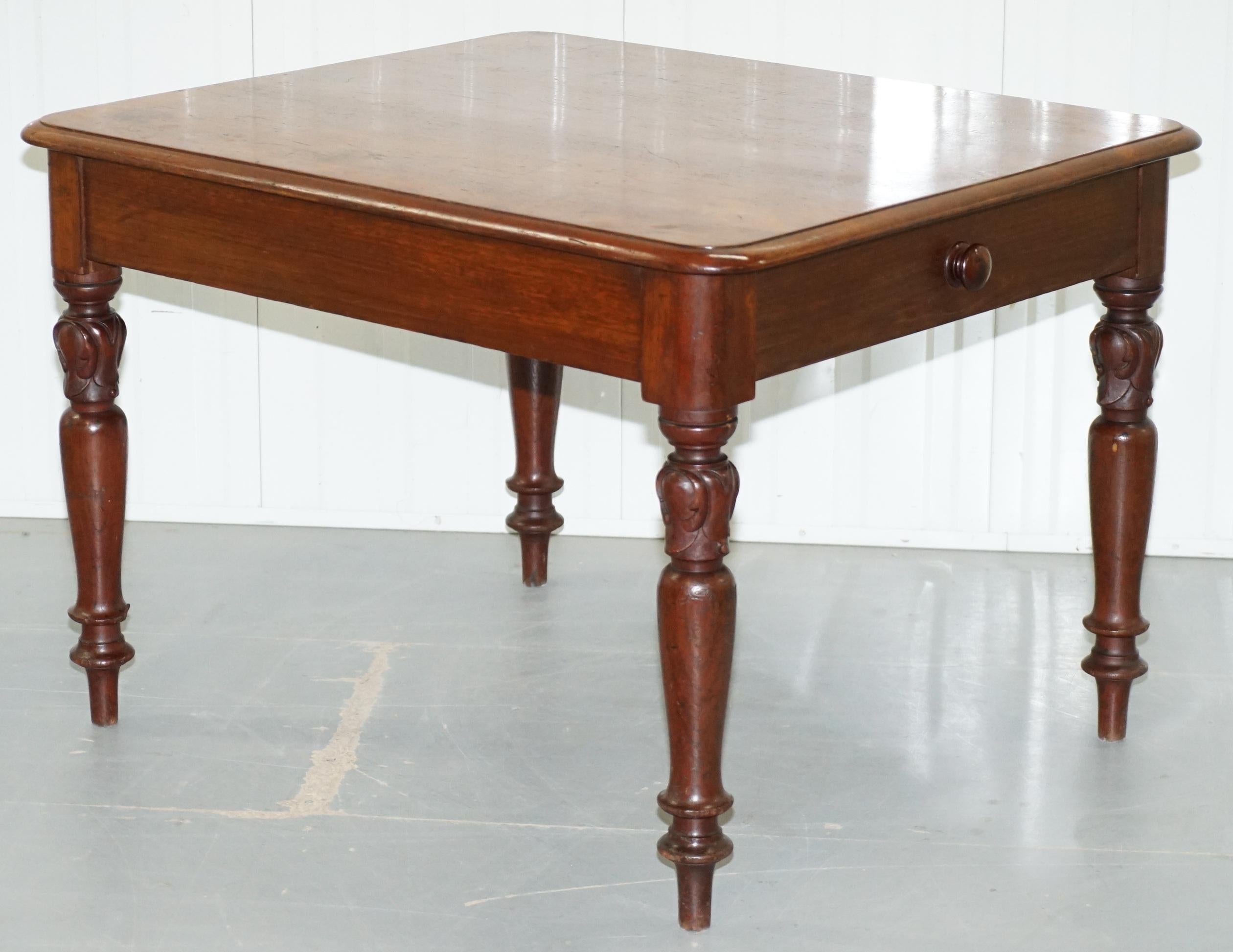 antique cedar dining table