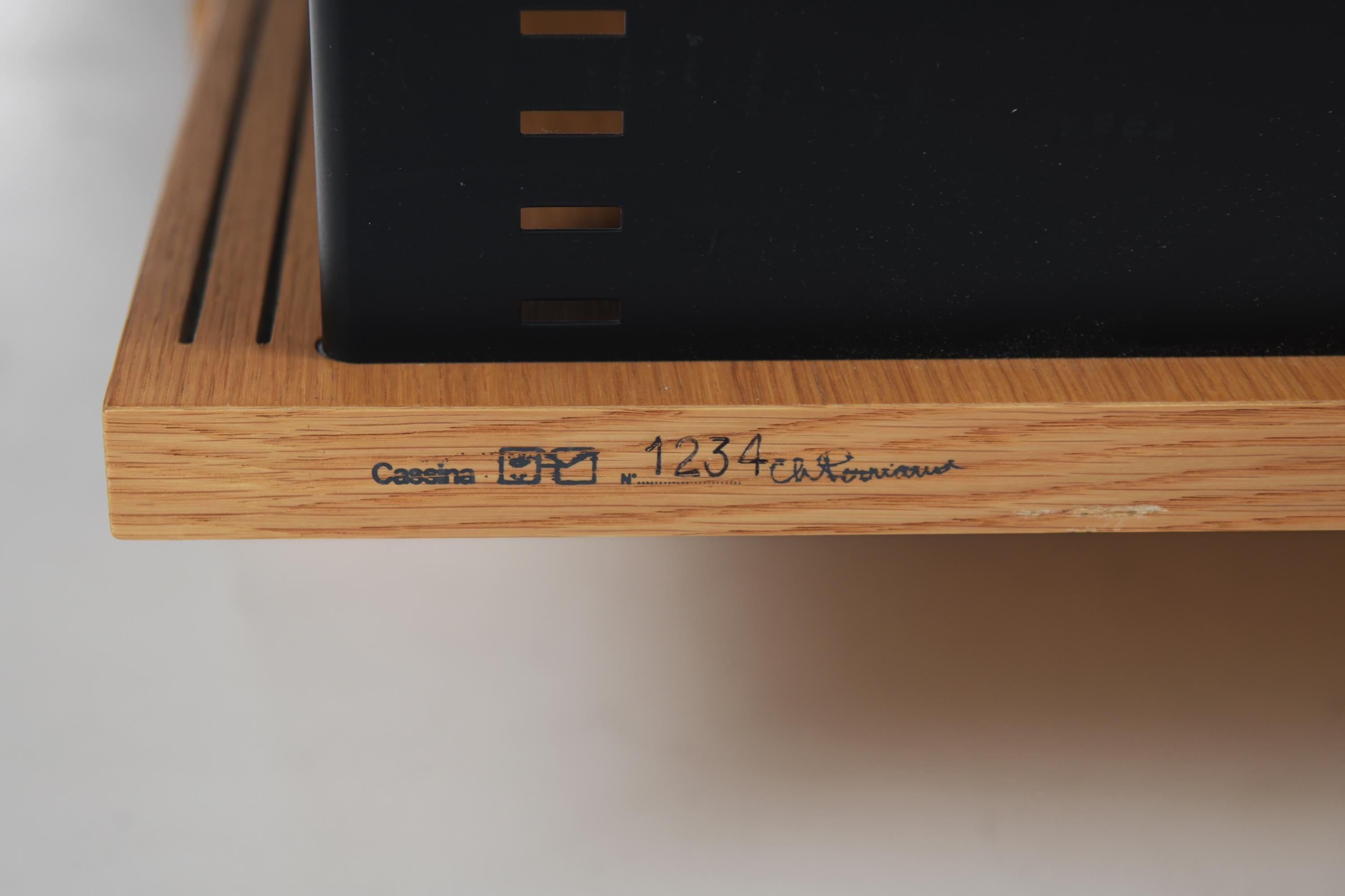 Rara credenza Nuage 526 Bloc di Charlotte Perriand per Cassina i Maestri Italia in vendita 3