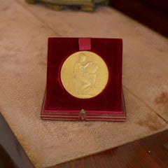 Rare Numismatic Touring Club de France Silver Medal by J.N.Deposé
