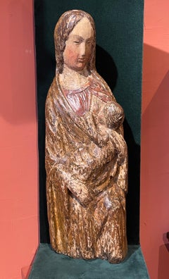 Rare Nursing Virgin from the 14th century