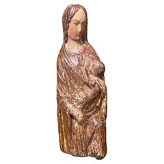 Rare Nursing Virgin from the 14th century
