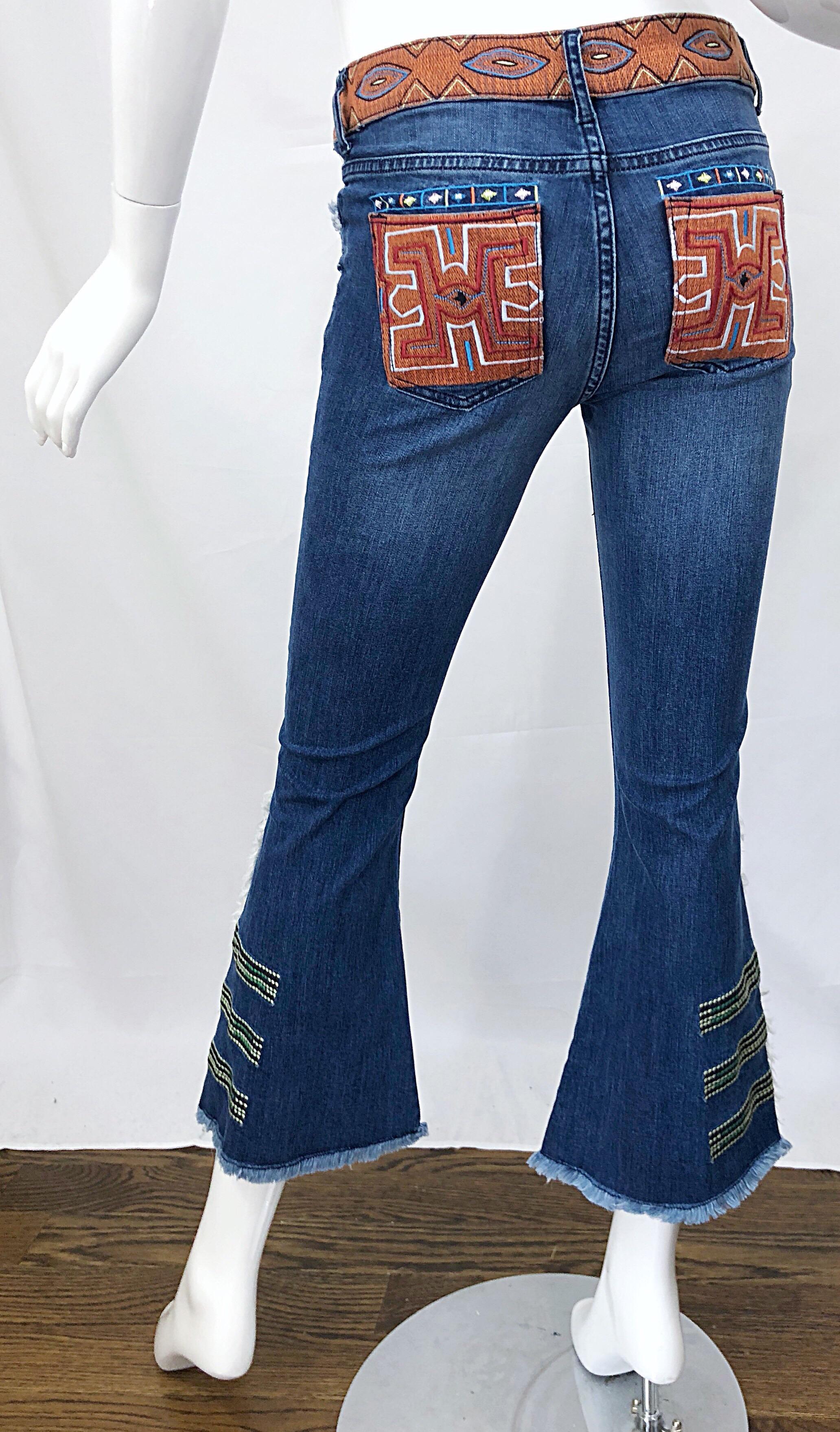 Nicole Miller Artelier - Robe-culotte en jean, taille 26, édition limitée, état neuf avec étiquettes, début des années 2000 en vente 10