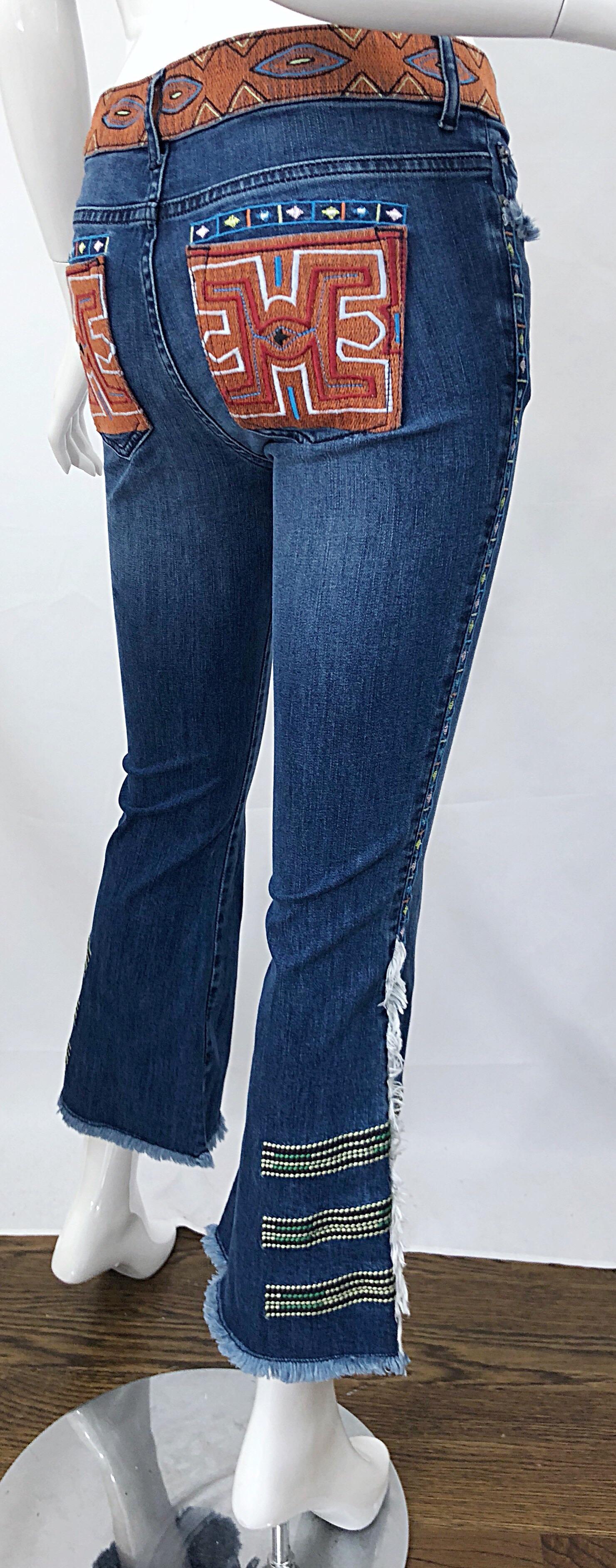Nicole Miller Artelier - Robe-culotte en jean, taille 26, édition limitée, état neuf avec étiquettes, début des années 2000 en vente 4