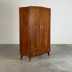 Seltener Kleiderschrank aus Eiche von Italo Gamberini, Toskana, Italien, 1940er Jahre