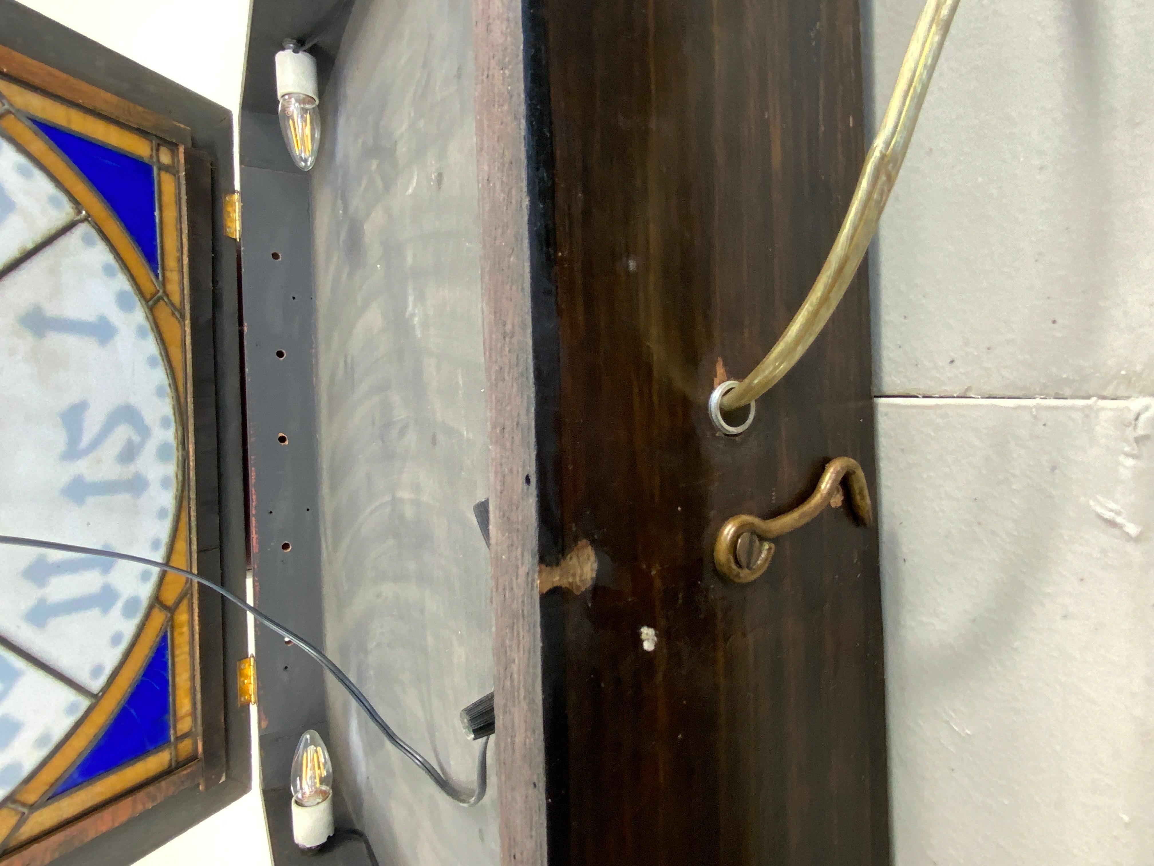 Rare O.B. McClintock Wall Bank Clock, c. 1920 For Sale 5