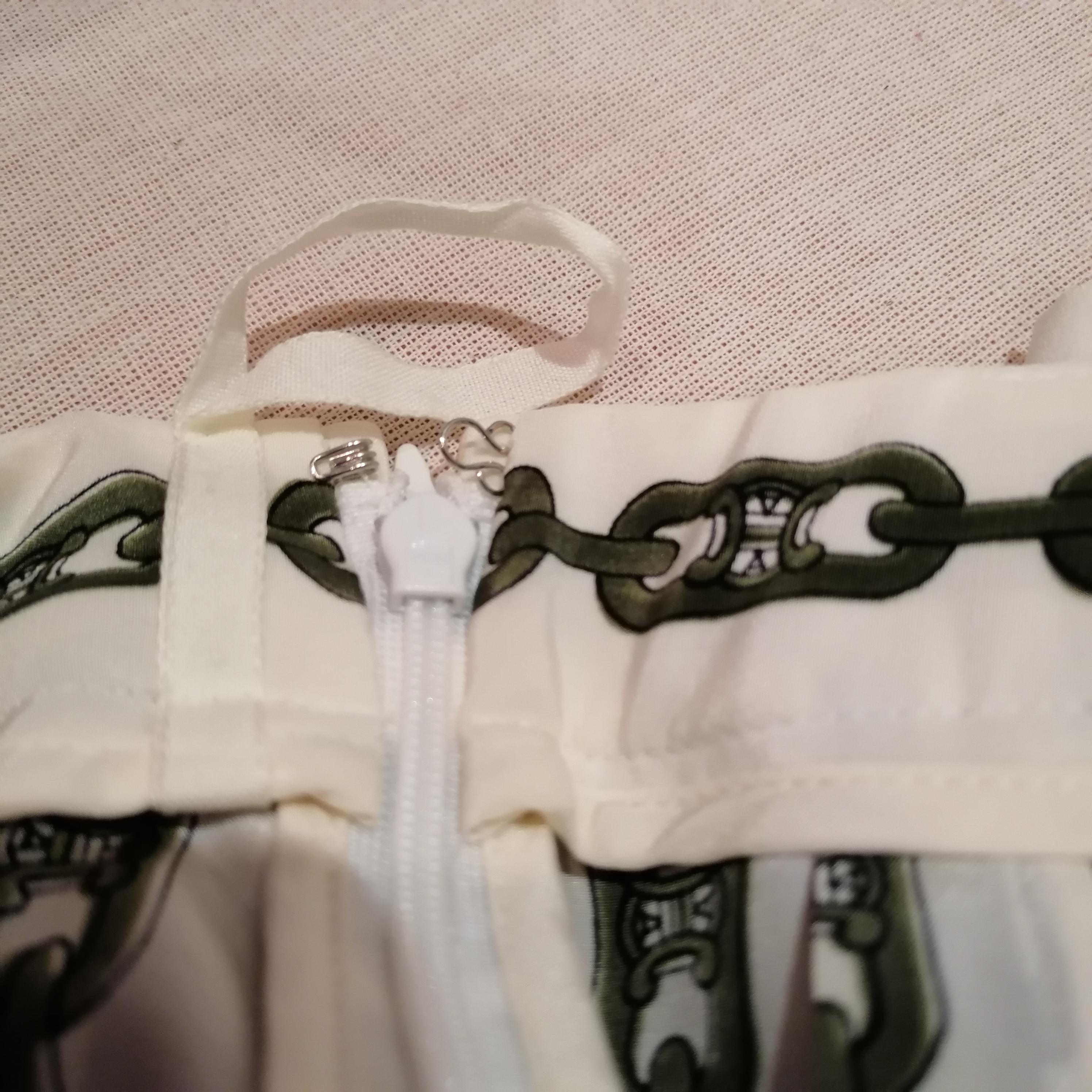 Rare! Old Celine by Phoebe Philo Horsebit Skirt logo monogram chains  2016 US 12 For Sale 6