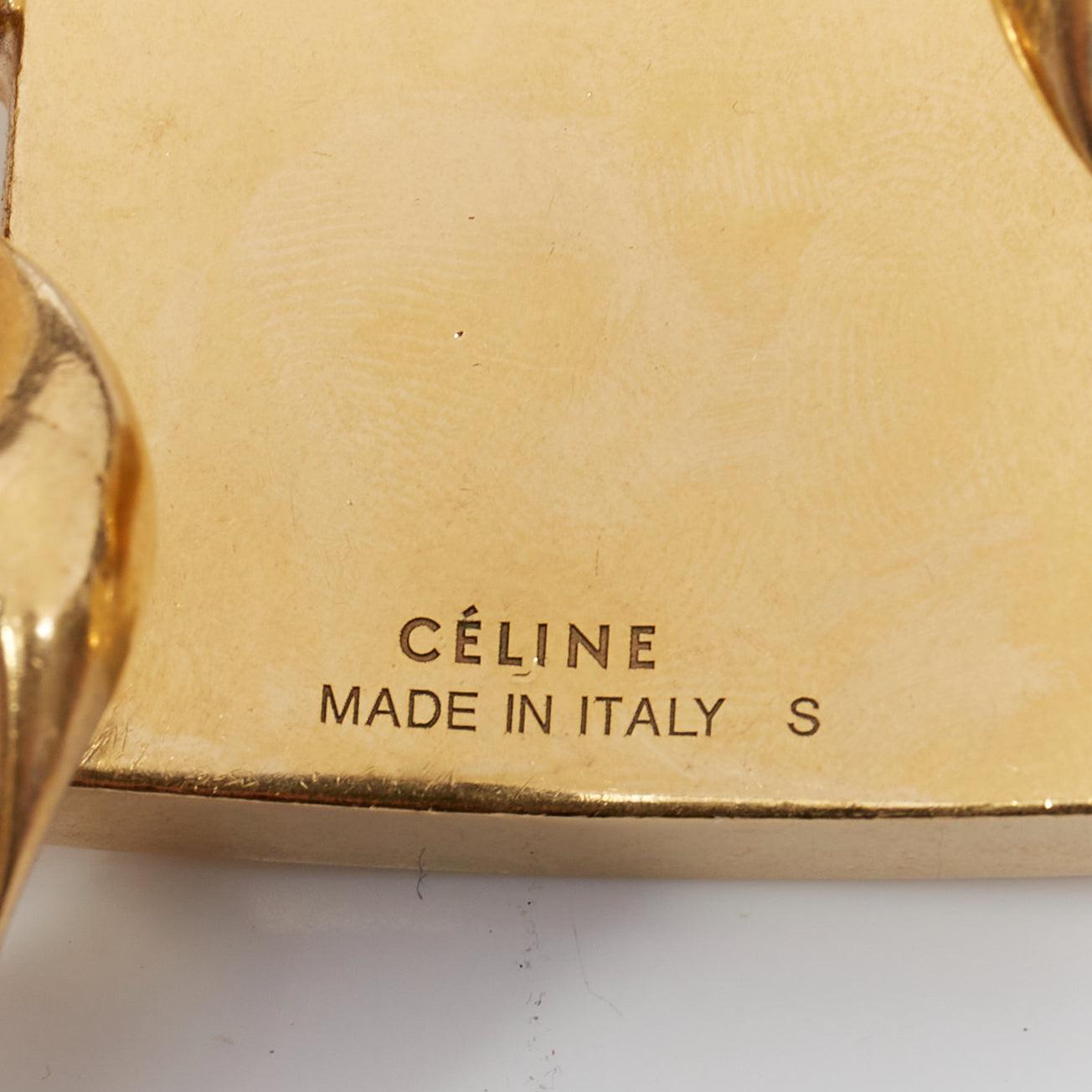 Donna raro bracciale a catena in oro OLD CELINE Phoebe Philo in vendita