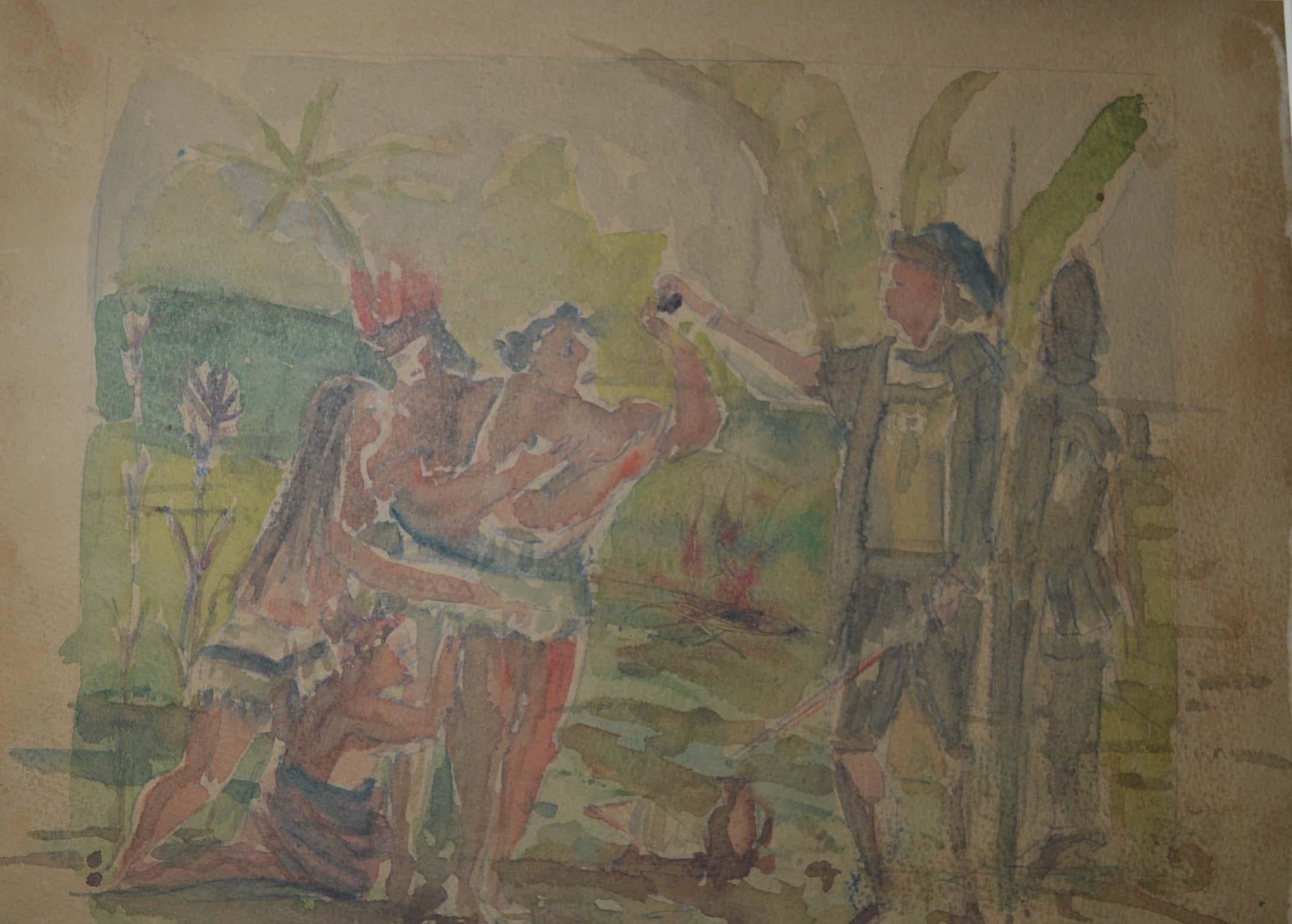 early settler paintings