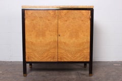 Rare Olive Burl Cabinet by Edward Wormley for Dunbar