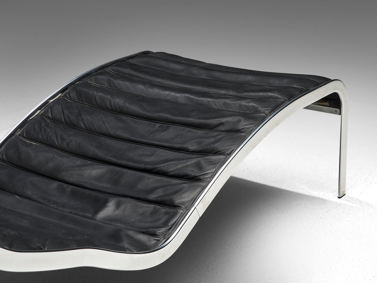 Mid-Century moderno Rara Chaise Longue 