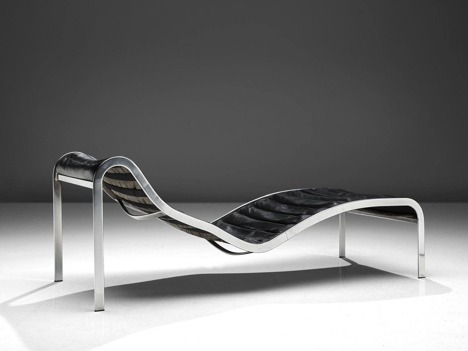 Metà XX secolo Rara Chaise Longue 